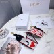 Replica Tracolla Christian Dior con motivo Je t'aime multicolore Replica Tracolla Christian Dior con motivo Je t'aime multicolore