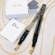Replica Tracolla regolabile con ricamo Dior Nera Replica Tracolla regolabile con ricamo Dior Nera