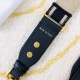 Replica Tracolla regolabile con ricamo Dior Nera Replica Tracolla regolabile con ricamo Dior Nera