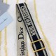 Replica Tracolla regolabile con ricamo Dior Nera Replica Tracolla regolabile con ricamo Dior Nera