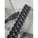 Replica Tracolla Dior con Anello Ricamo Obliquo Blu Replica Tracolla Dior con Anello Ricamo Obliquo Blu