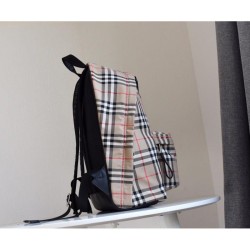 Zaino Burberry con motivo Vintage check e icona Stripe