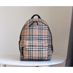 Zaino Burberry con motivo Vintage check e icona Stripe