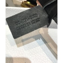 Cintura in nylon a sella da donna Christian Dior nera
