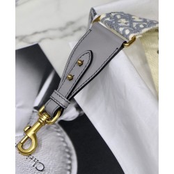 Cinturino in tela Christian Dior grigio Cinturino in tela Christian Dior grigio