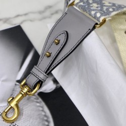 Cinturino in tela Christian Dior grigio