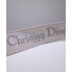 Replica Cinturino ricamato Christian Dior 'Christian Dior' grigio Replica Cinturino ricamato Christian Dior 'Christian Dior' grigio