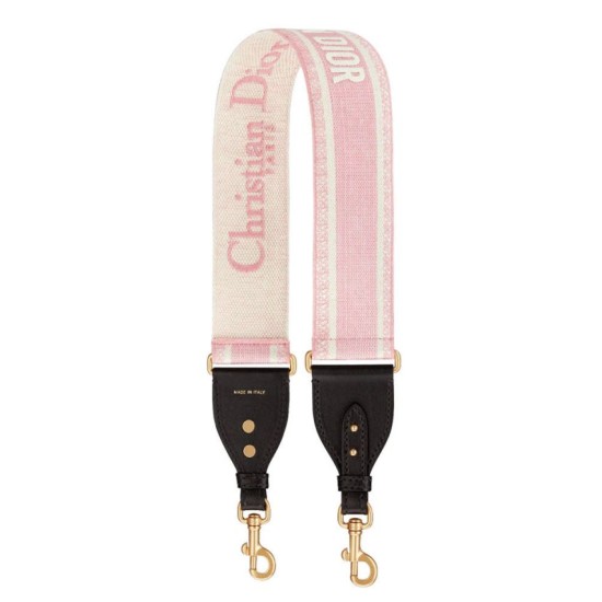 Replica Cinturino ricamato Christian Dior 'Christian Dior' rosa Replica Cinturino ricamato Christian Dior 'Christian Dior' rosa