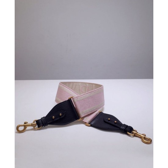 Replica Cinturino ricamato Christian Dior 'Christian Dior' rosa Replica Cinturino ricamato Christian Dior 'Christian Dior' rosa
