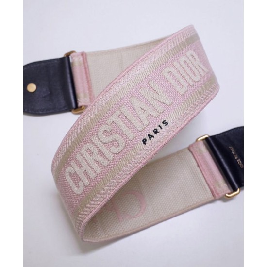Replica Cinturino ricamato Christian Dior 'Christian Dior' rosa Replica Cinturino ricamato Christian Dior 'Christian Dior' rosa
