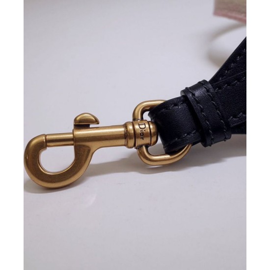 Replica Cinturino ricamato Christian Dior 'Christian Dior' rosa Replica Cinturino ricamato Christian Dior 'Christian Dior' rosa