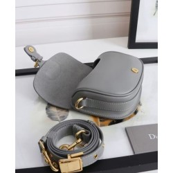 Christian Dior Small Dior Bobby Borse Grigia