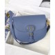 Replica Christian Dior Medium Dior Bobby Bag Blu Replica Christian Dior Medium Dior Bobby Bag Blu