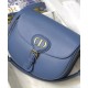 Replica Christian Dior Medium Dior Bobby Bag Blu Replica Christian Dior Medium Dior Bobby Bag Blu