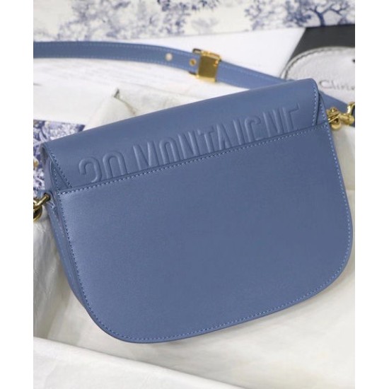Replica Christian Dior Medium Dior Bobby Bag Blu Replica Christian Dior Medium Dior Bobby Bag Blu