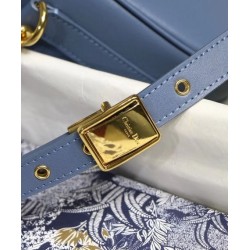 Christian Dior Medium Dior Bobby Bag Blu
