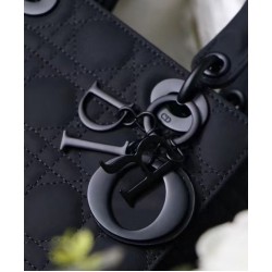 Christian Dior Lady Dior My Abcdior Borsa Nera