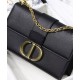 Replica Borsa a catena Christian Dior 30 Montaigne Nera Replica Borsa a catena Christian Dior 30 Montaigne Nera
