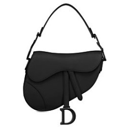 Borsa Christian Dior Saddle Ultra-Matte Nera