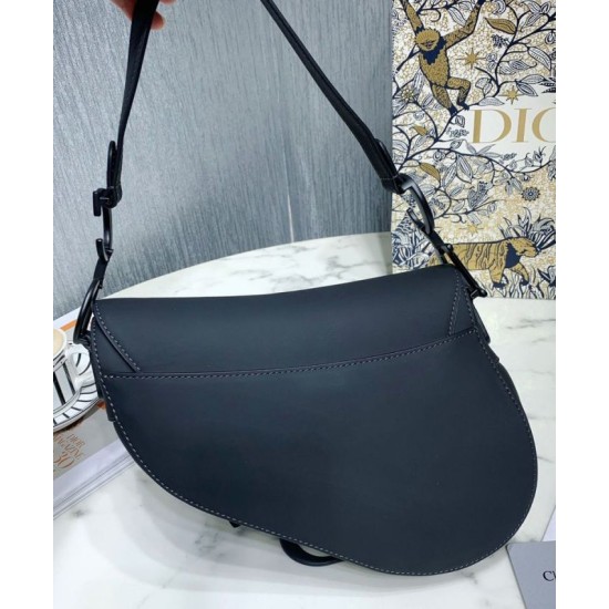 Replica Borsa Christian Dior Saddle Ultra-Matte Nera