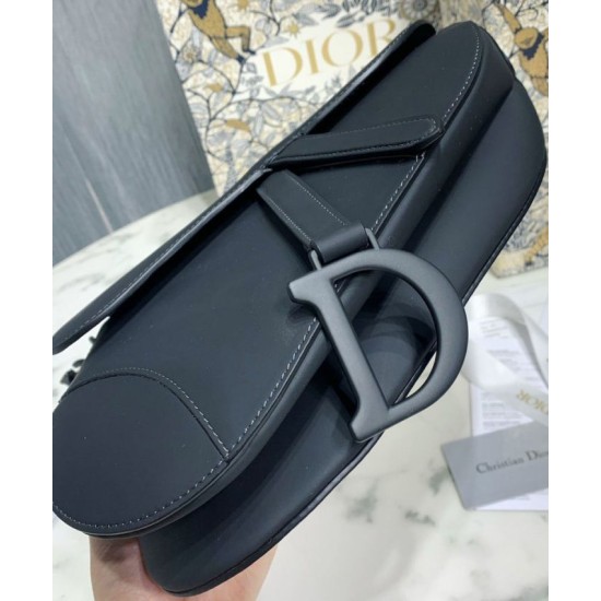 Replica Borsa Christian Dior Saddle Ultra-Matte Nera