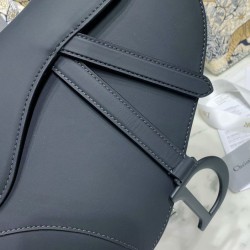 Borsa Christian Dior Saddle Ultra-Matte Nera