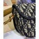 Replica Borsa Christian Dior piccola Dior Bobby blu scuro Replica Borsa Christian Dior piccola Dior Bobby blu scuro