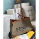 Replica Borsa Peekaboo X-tote Canvas 8BH374 Khaki Replica Borsa Peekaboo X-tote Canvas 8BH374 Khaki