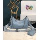 Replica Borsa a tracolla Prada Re-Edition 2005 in nylon Azzurro