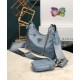 Replica Borsa a tracolla Prada Re-Edition 2005 in nylon Azzurro