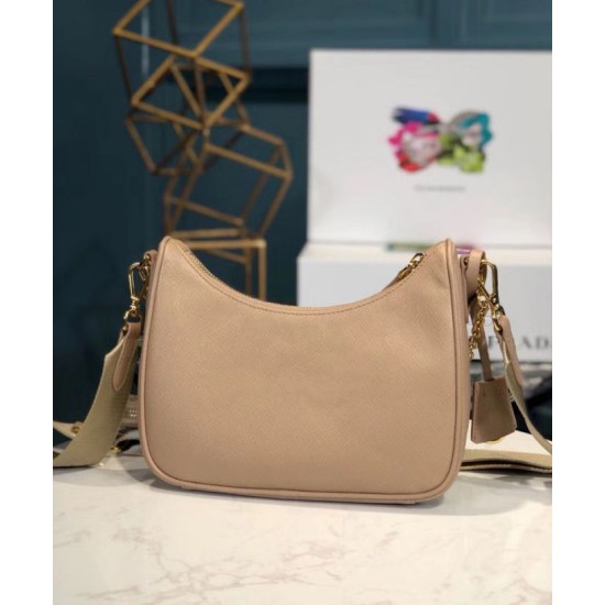 Replica Borsa Prada Re-Edition 2005 in pelle Saffiano 1BH204 Albicocca Replica Borsa Prada Re-Edition 2005 in pelle Saffiano 1BH204 Albicocca