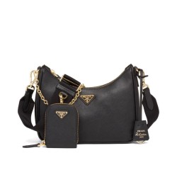 Borsa Prada Re-Edition 2005 in pelle Saffiano 1BH204 Nera