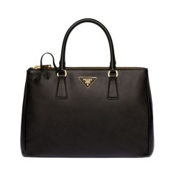 Borsa tote Prada Galleria in pelle morbida 1BA274 Nera
