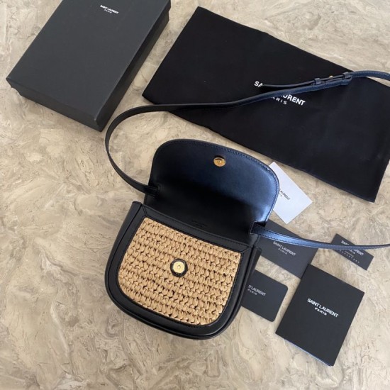 Replica Saint Laurent Kaia Small Satchel Bag Albicocca Replica Saint Laurent Kaia Small Satchel Bag Albicocca