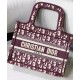 Replica Borsa Christian Dior tote Mini Book Rossa