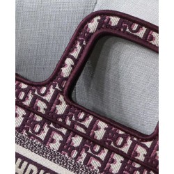 Borsa Christian Dior tote Mini Book Rossa