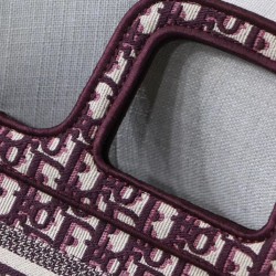 Borsa Christian Dior tote Mini Book Rossa