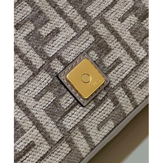 Replica Fendi Baguette 8BR6009 Grigio Replica Fendi Baguette 8BR6009 Grigio