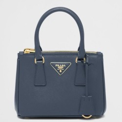 Prada Mini/Medium Galleria Bag Saffiano Blu