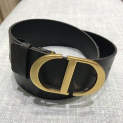 Dior 30 Montaigne Cintura 35MM Nero