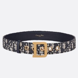 Dior Diorquake 35MM Cintura Obliquo Blu