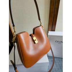 Borsa morbida Celine Camille 16 piccola/media Marrone