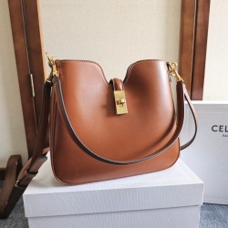 Borsa morbida Celine Camille 16 piccola/media Marrone