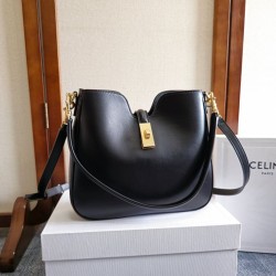 Borsa morbida Celine piccola/media Camille 16 nera