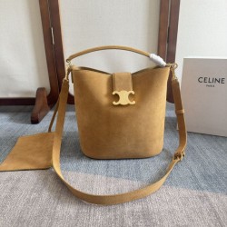 Celine Medium Louise Bag Suede Calfskin Fawn