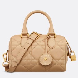 Borsa Dior Groove 20 Macrocannage Marrone