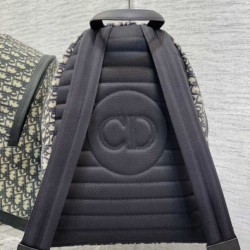 Zaino Dior Rider Dior Oblique Jacquard Beige/Nero Zaino Dior Rider Dior Oblique Jacquard Beige/Nero