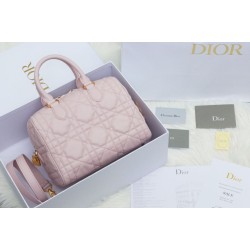Dior Groove 25 Borsa in Biscotto Macrocannage rosa Dior Groove 25 Borsa in Biscotto Macrocannage rosa