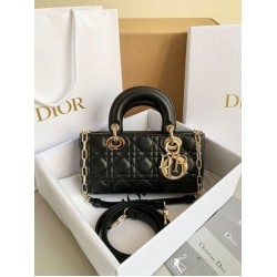 Dior Piccola Borsa Lady D-Joy Dior Cannage Nero Dior Piccola Borsa Lady D-Joy Dior Cannage Nero
