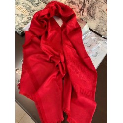 Dior Oblique Scialle 140 CM Rosso Dior Oblique Scialle 140 CM Rosso